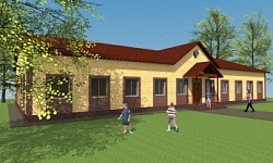 Строительство детского сада - земельные работы